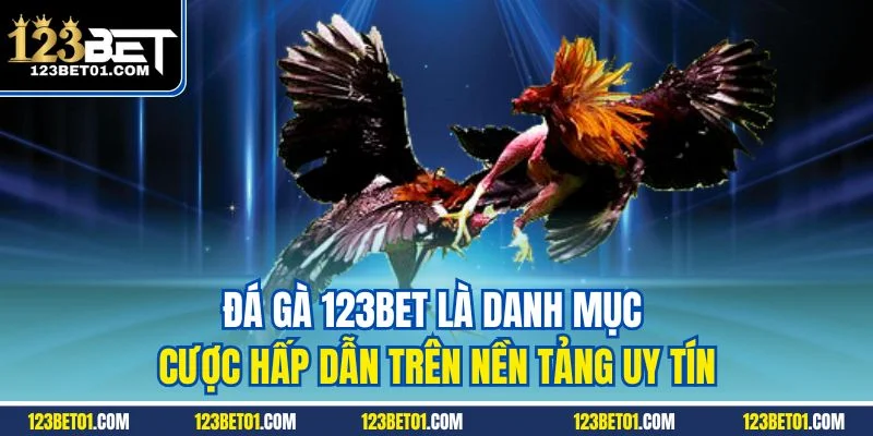Đá Gà 123Bet - Đấu Trường Kê Chiến Dẫn Đầu Cá Cược Online Đá gà 123Bet là danh mục cược hấp dẫn trên nền tảng uy tín